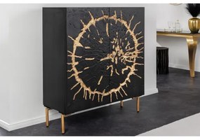 Komoda 43479 100cm Circle Drevo Mango - Komfort-nábytok