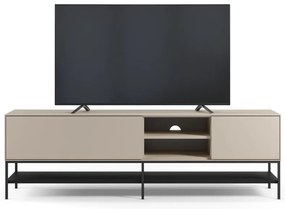 Krémový TV stolík 180x55x35 cm Amira – Marckeric