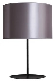 Duolla - Stolná lampa CANNES 1xE14/15W/230V pr. 20 cm strieborná/čierna