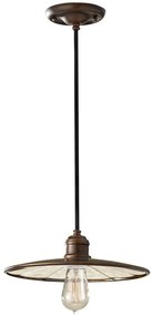 Feiss - Luster na lanku URBAN RENEWAL 1xE27/60W/230V bronz