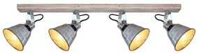 Globo 15366Z-4 - Bodové svietidlo GÜNTHER 4xE27/60W/230V