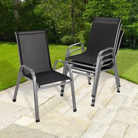 Záhradná stolička ALINA - set 2 ks