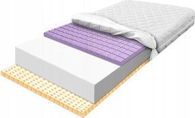Latexový matrac 170 x 200 cm, ventilačný, 28 cm, relaxačný, masážny H2