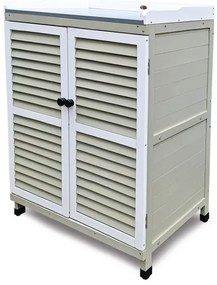 Habau Záhradná skrinka Mila, 71 x 48 x 100 cm  (100374523)