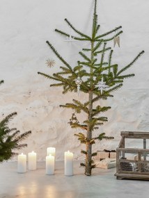 Bloomingville Vianočná ozdoba Chue Silver 15 cm