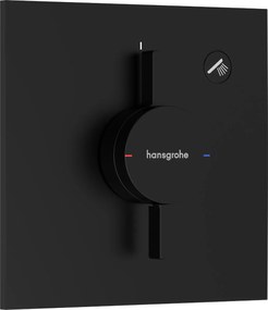 Hansgrohe DuoTurn E, batéria pod omietku pre 1 spotrebič, čierna matná, HAN-75617670