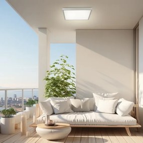 Brilagi - LED stmievateľné kúpeľňové svietidlo FRAME SMART LED/50W/230V 60x60 IP44 + diaľkový ovládač