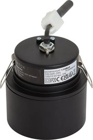Moderné zapustené bodové svietidlo čierne GU10 50mm - Echo