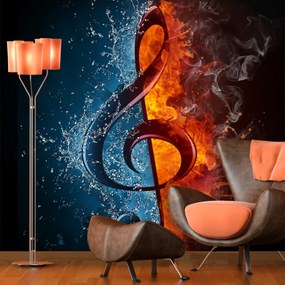 Sablio Tapeta Ohnivý kľúč - 336x220 cm