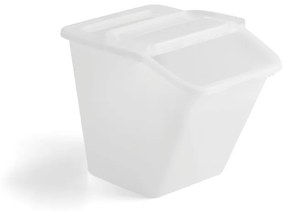 Úložný plastový box FENTON, 55 L, biely