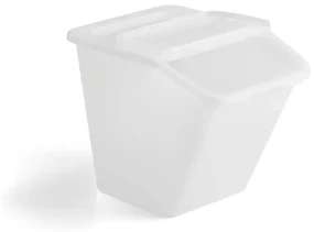 Úložný plastový box FENTON, 55 L, biely
