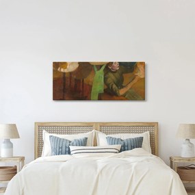Obraz - Edgar Degas, The Millinery Shop, reprodukcia (120x50 cm)