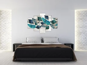 Obraz - Ilustrácie peria (150x105 cm)