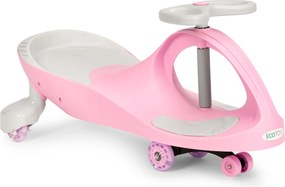 Gravitačné odrážadlo ECOTOYS s LED kolesami, ružové, 360° riadenie, od 3 rokov