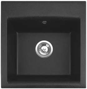 ALVEUS CZ GEM 10 - 91 černá + sifon