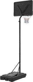 Basketbalový kôš s nastaviteľnou výškou na vonkajšie použiti