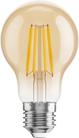 Mexen Vintis, LED filamentová žiarovka E27, A60, 6 W, teplá biela 2200K, jantárová, L150-E27-0622-50