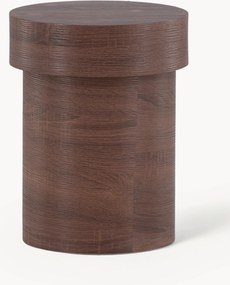 Okrúhly pomocný stolík v drevenom vzhľade Malung