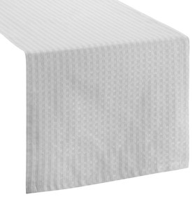 VIANOČNÝ OBRUS FLASH 1 40X180 CM STRIEBORNÝ
