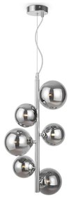 Maytoni MOD545PL-06CH - Luster na lanku DALLAS 6xG9/28W/230V chróm