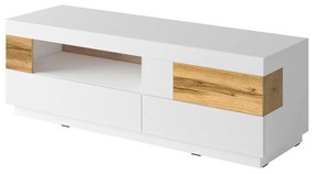 TV stolík Stacey Typ 41 (dub + biely vysoký lesk). Vlastná spoľahlivá doprava až k Vám domov. 1030467