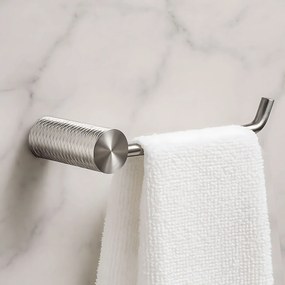 Rea Prism, kúpeľňový vešiak na uterák, 9711A, brúsená oceľ, REA-98032