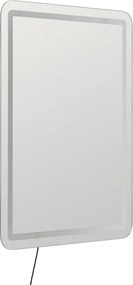 Nástenné zrkadlo s osvetlením 60x80 cm – Ixia