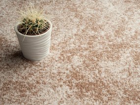 Condor Carpets, Metrážny koberec Serena 6652, na mieru, šíře 4m,5m, hnedá, filc, detská izba