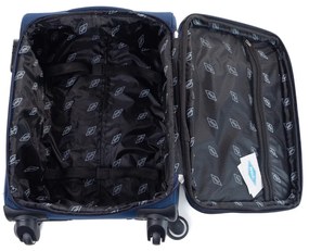 Rogal Tmavočervený nepremokavý cestovný kufor "Practical" s expanderom - XL (100l)