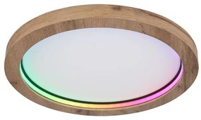 Globo 41374-24R - LED RGBW Stmievateľné stropné svietidlo BRANZA LED/24W/230V + DO