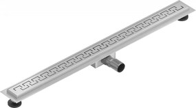 Mexen Flat nerezový sprchový žľab 100 cm vzor M15, 1024100-15