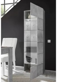 Komoda SERIAN sivý betón