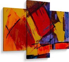 Obraz abstrakcie (90x60 cm)