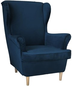 Kreslo Kingston Royal 22 00/1, námornícka modrá