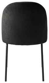 Čierna jedálenská stolička Creston – Unique Furniture