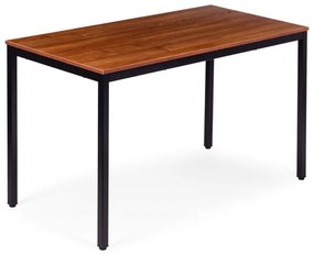 Kuchynský stôl hnedý 120 x 60 cm – univerzálny stôl pre 4–5 osôb