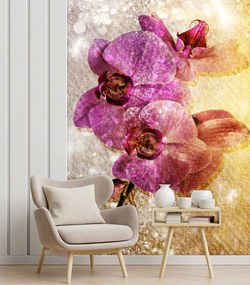 Gario Fototapeta Fialové orchidey Materiál: Vliesová, Rozmery: 150 x 210 cm