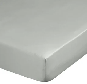 SATÉNOVÉ PRESTIERADLO DINA 180X200 CM, VÝŠKA 30 CM SVETLOSIVÉ