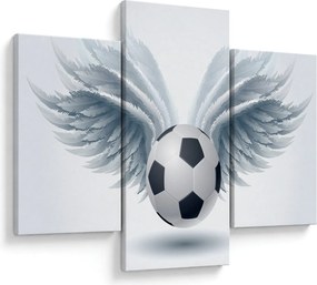 Obraz - Balón s krídlami (90x60 cm)
