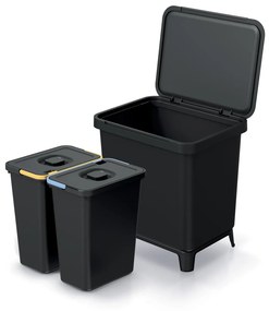 Odpadkový kôš na triedený odpad NKS30W2 20 l - popolavá