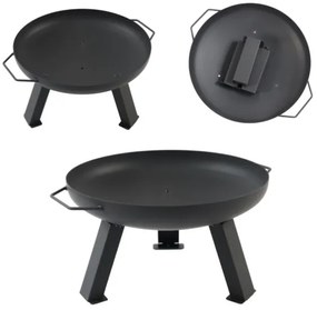 Prenosné ohnisko Fire Black