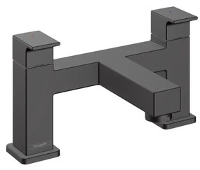 Hansgrohe Vernis Shape - 2-otvorová batéria na okraj vane, čierna matná 71452670