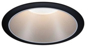 Paulmann Cole bodové LED, striebro-čierne