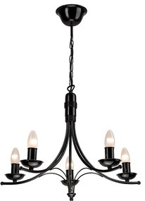 Luster na reťazi LUCA 5xE14/40W/230V