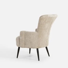 Béžové kreslo RECLANE