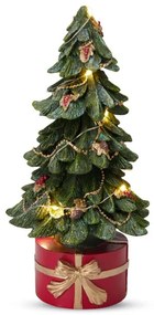 Vianočný stromček s LED svetlami 27 cm