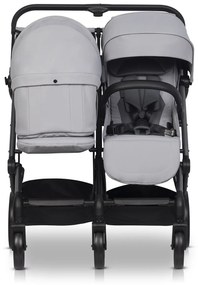 Súrodenecký kočík EasyGo Echo Cloudy Gray