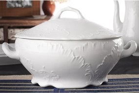 Ćmielóv obedová súprava  Rokoko biela 24-dielná