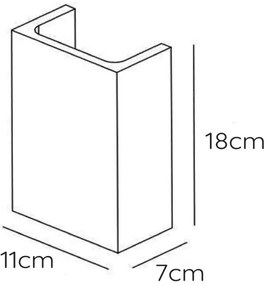 Lucide 35201/18/31 - Nástenné svietidlo GIPSY 1xG9/40W/230V biele