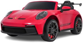 Detské elektrické autíčko Porsche 911 GT3 STRONG MP4 červené